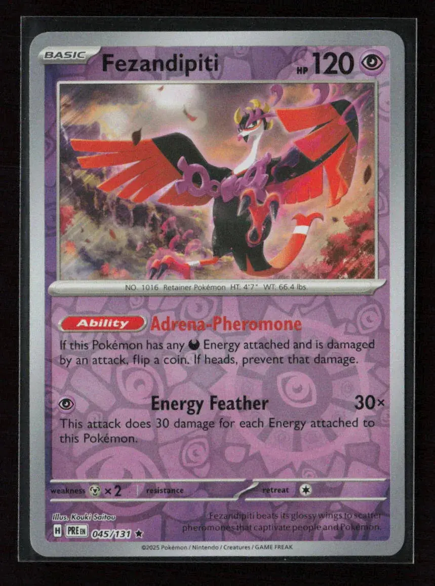 Fezandipiti Rare Sv: Prismatic Evolutions 045/131 Nm 1