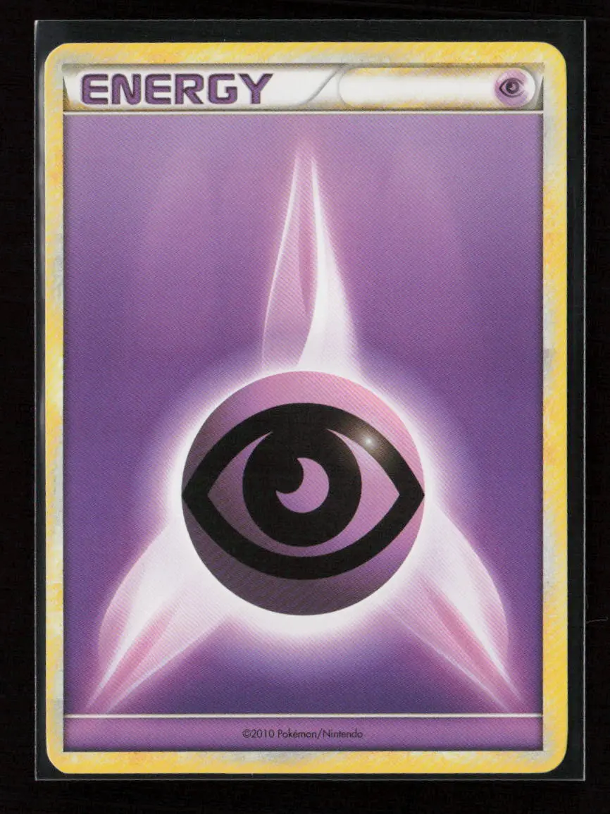 Psychic Energy (2010 Unnumbered Hgss Style Non-Holo) Promo League & Championship Cards Nm 1