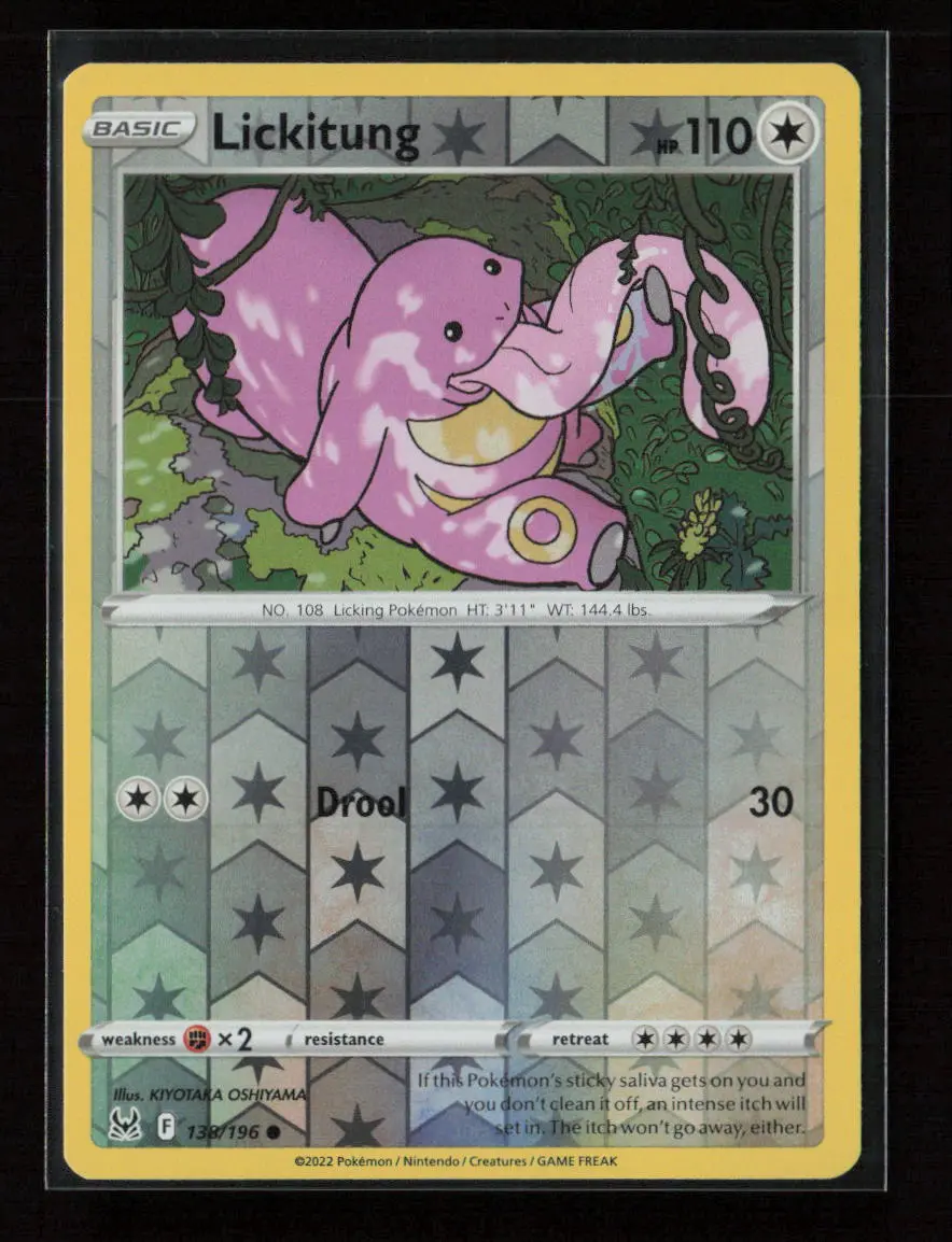 Lickitung Common Swsh11: Lost Origin 138/196 Nm 1