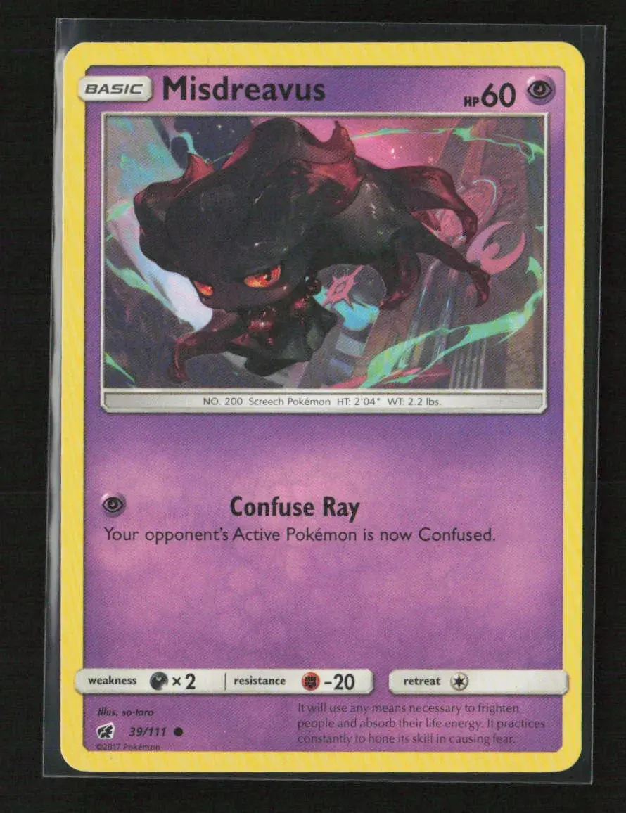 Misdreavus Common Sm - Crimson Invasion 39/111 Lp 1