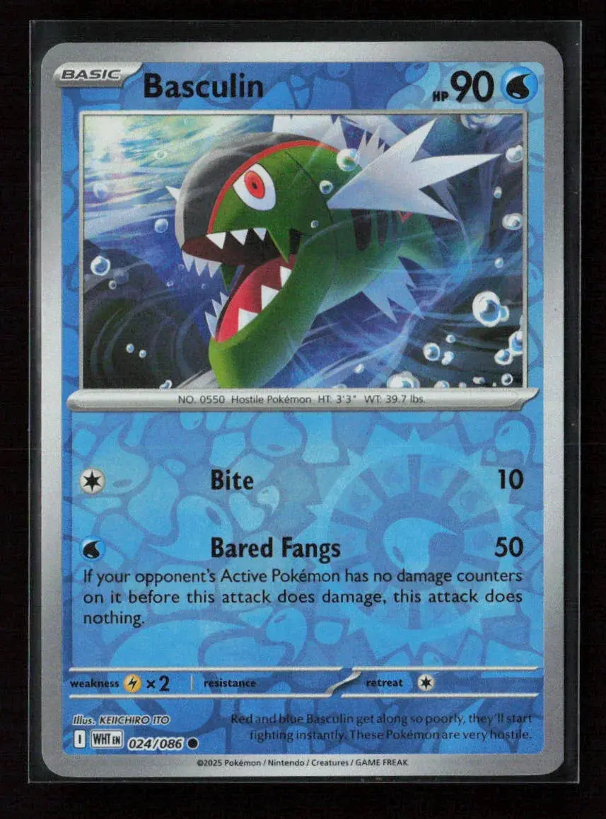 Basculin Common Sv: White Flare 024/086 Nm 1