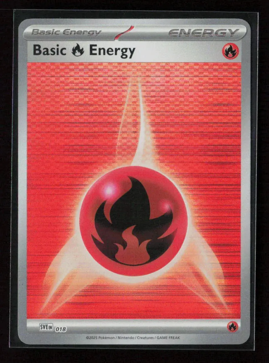Basic Fire Energy - Common Sve: Scarlet & Violet Energies 018 Nm 1