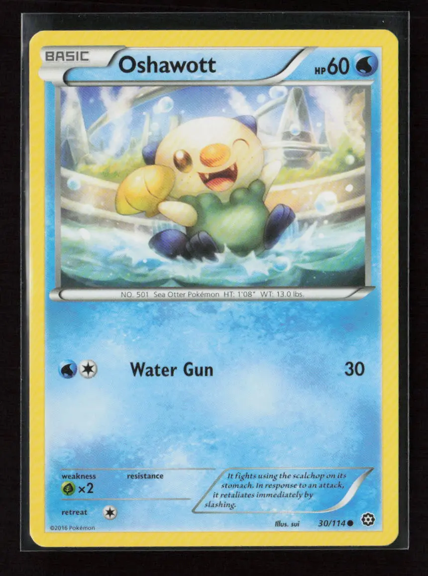 Oshawott Common Xy - Steam Siege 30/114 Lp 1