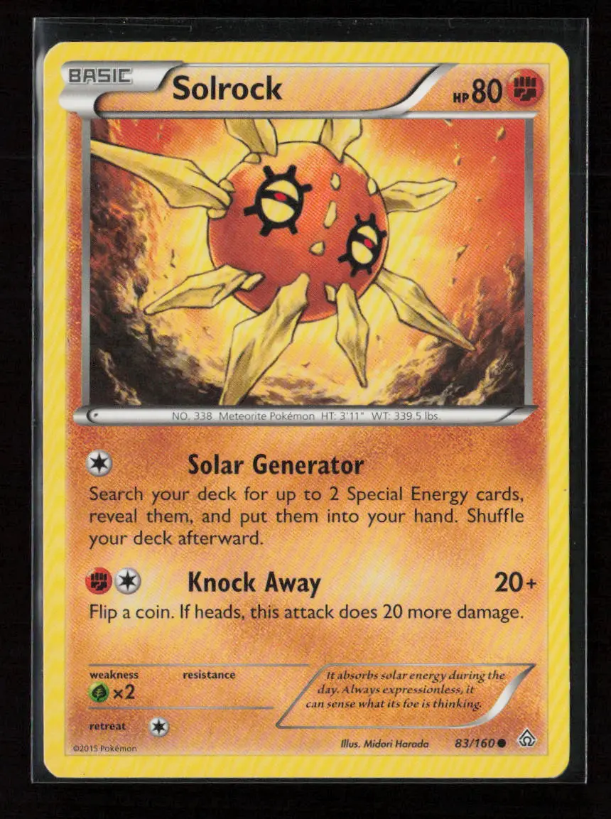 Solrock Common Xy - Primal Clash 83/160 Mp 1