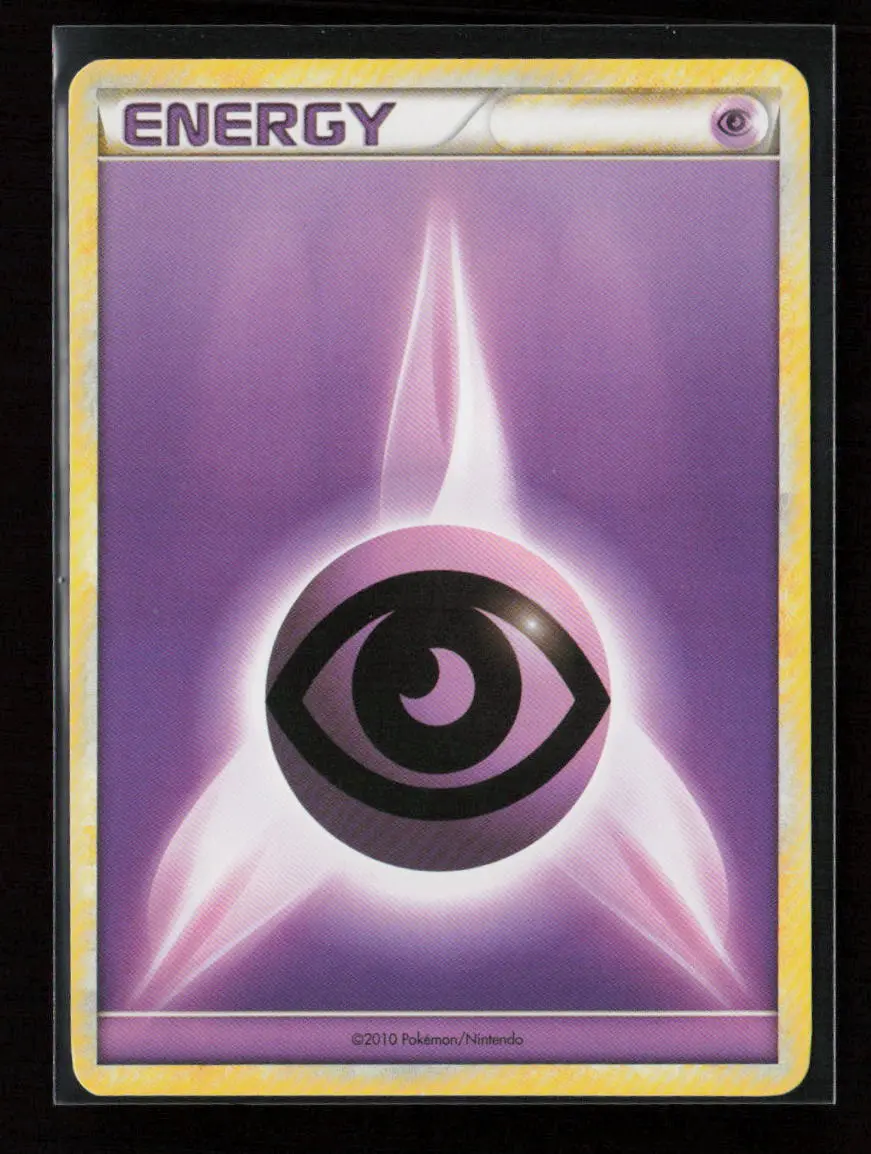 Psychic Energy (2010 Unnumbered Hgss Style Non-Holo) Promo League & Championship Cards Nm 1