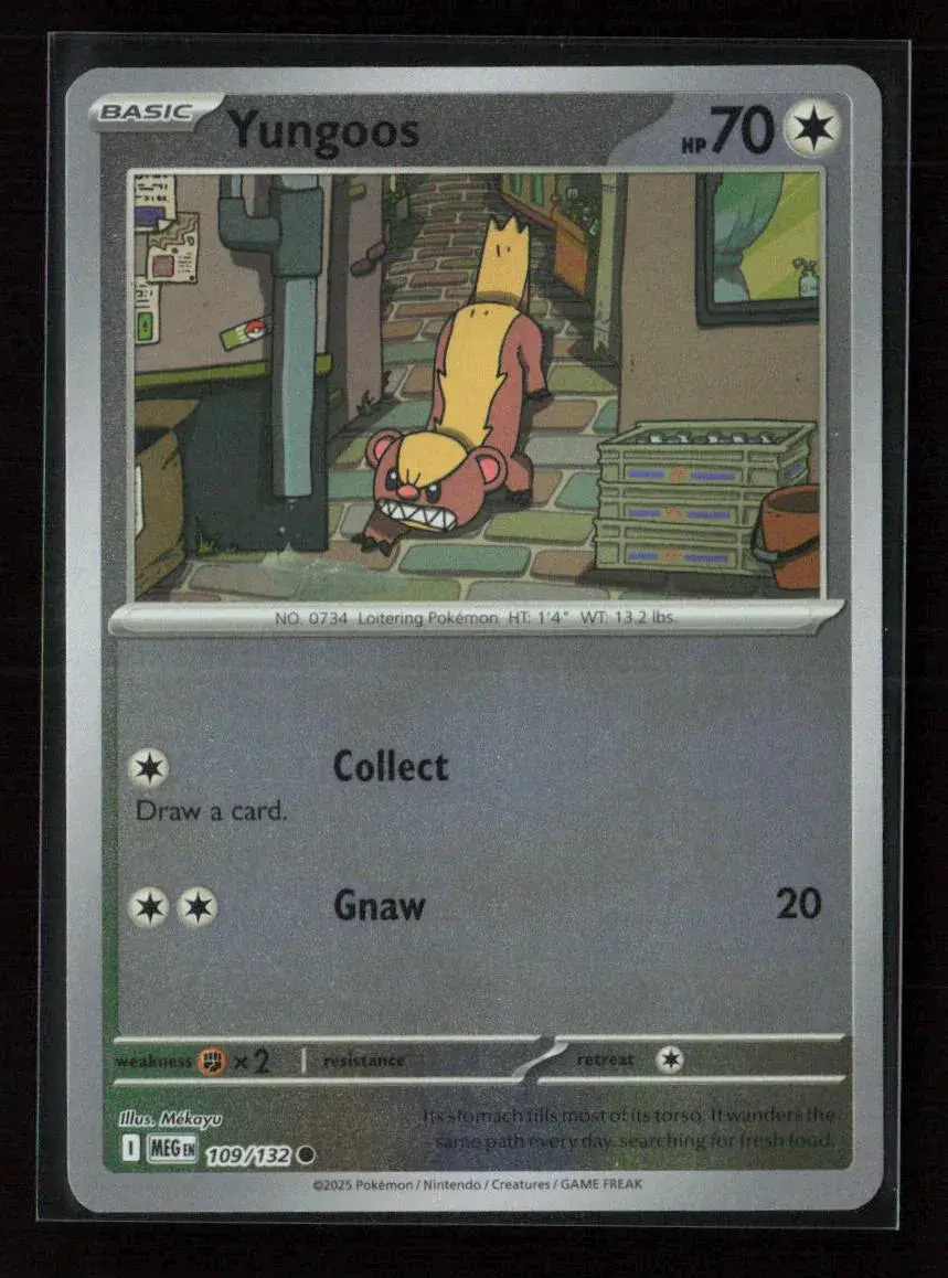 Yungoos Common Me01: Mega Evolution 109/132 Nm 1