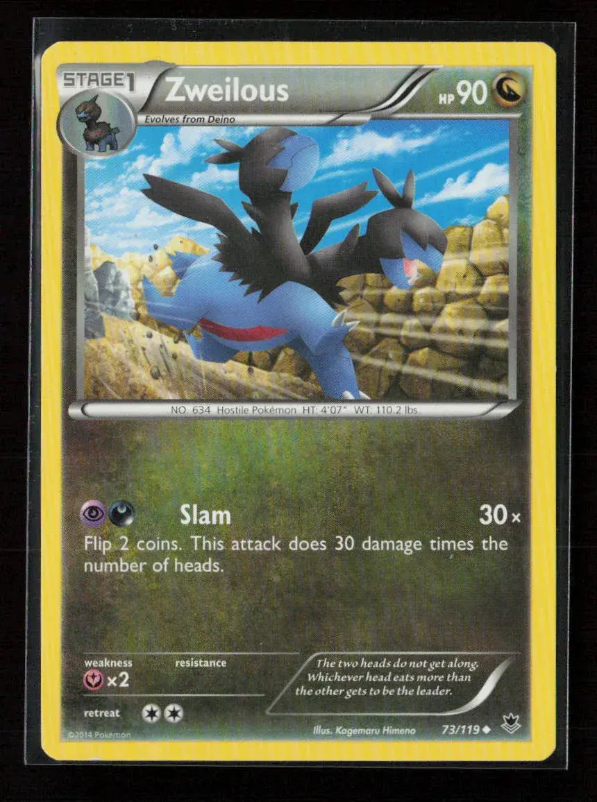 Zweilous Uncommon Xy - Phantom Forces 73/119 Lp 1