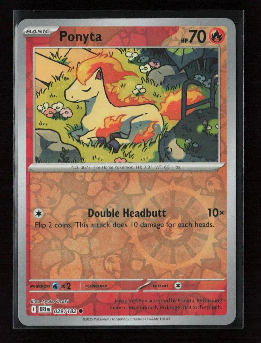 Ponyta Common Sv10: Destined Rivals 029/182 Nm 1