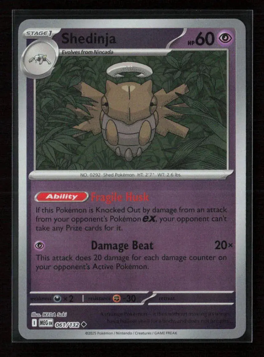 Shedinja - Uncommon Me01: Mega Evolution 061/132 Nm 1