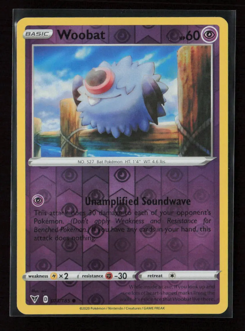 Woobat Common Swsh04: Vivid Voltage 073/185 Nm 1
