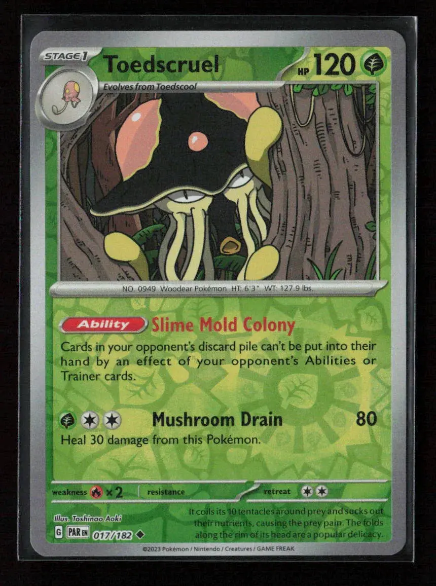 Toedscruel - Uncommon Sv04: Paradox Rift 017/182 Nm 1