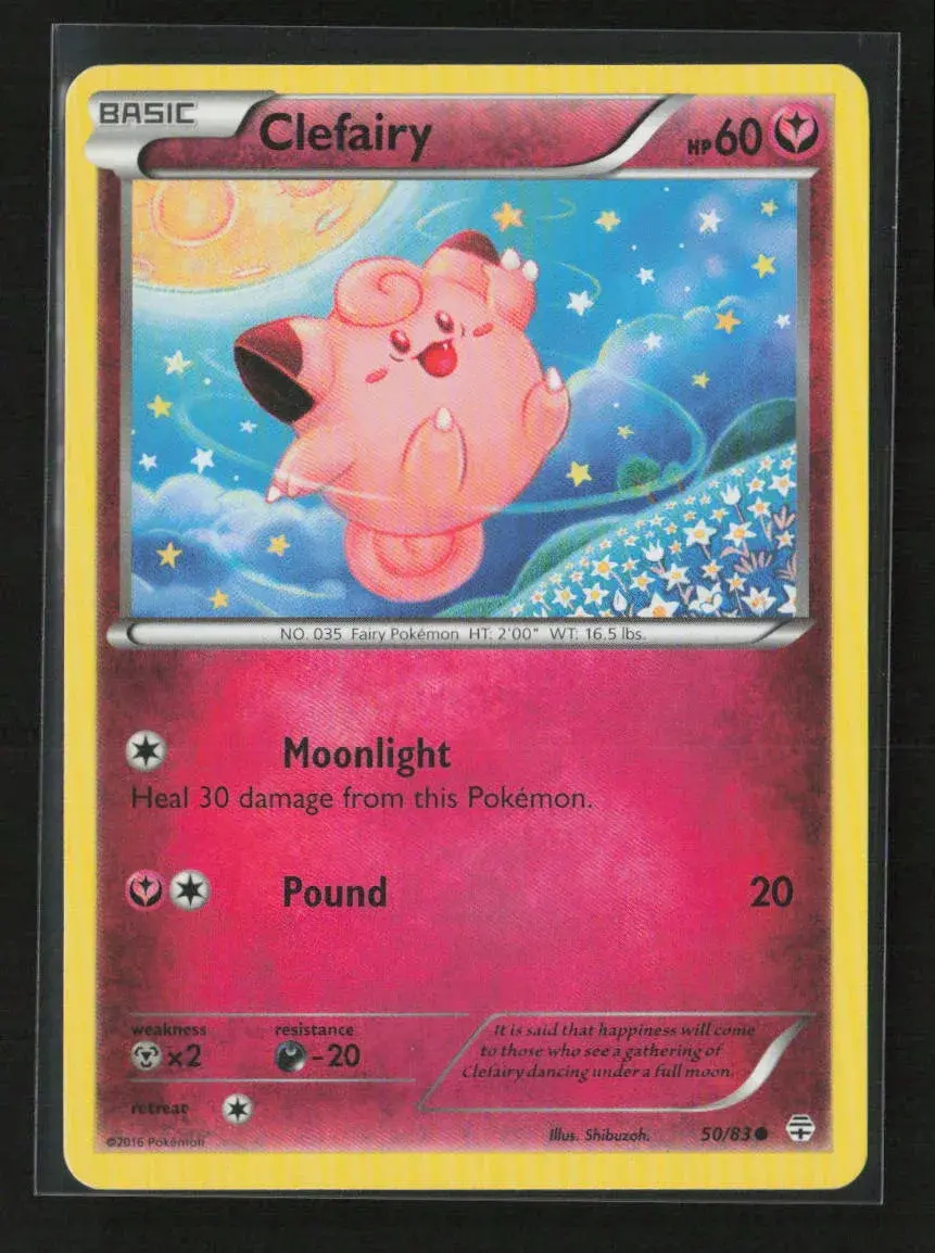 Clefairy Common Generations 50/83 Lp 1