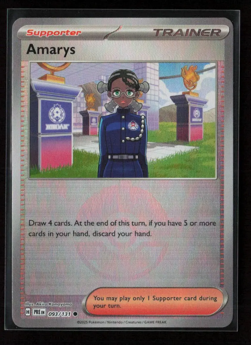 Amarys - (Poke Ball Pattern) Common Sv: Prismatic Evolutions 093/131 Nm 1