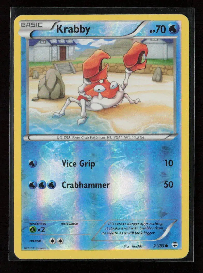 Krabby Common Generations 21/83 Lp 1