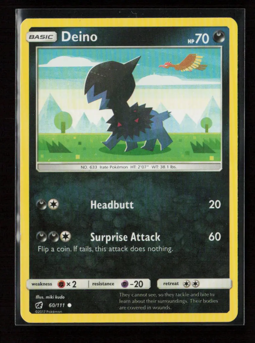 Deino Common Sm - Crimson Invasion 60/111 Mp 1