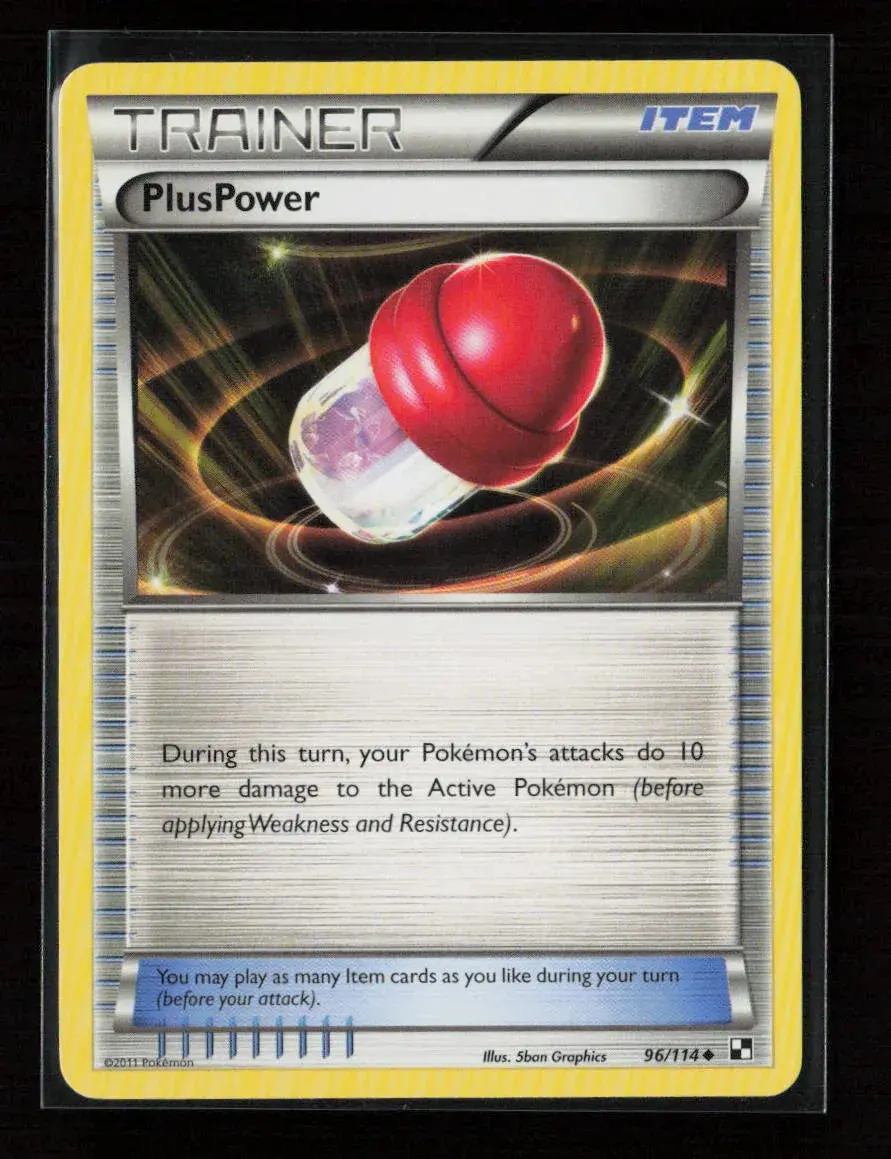 Pluspower Uncommon Black And White 96/114 Lp 1