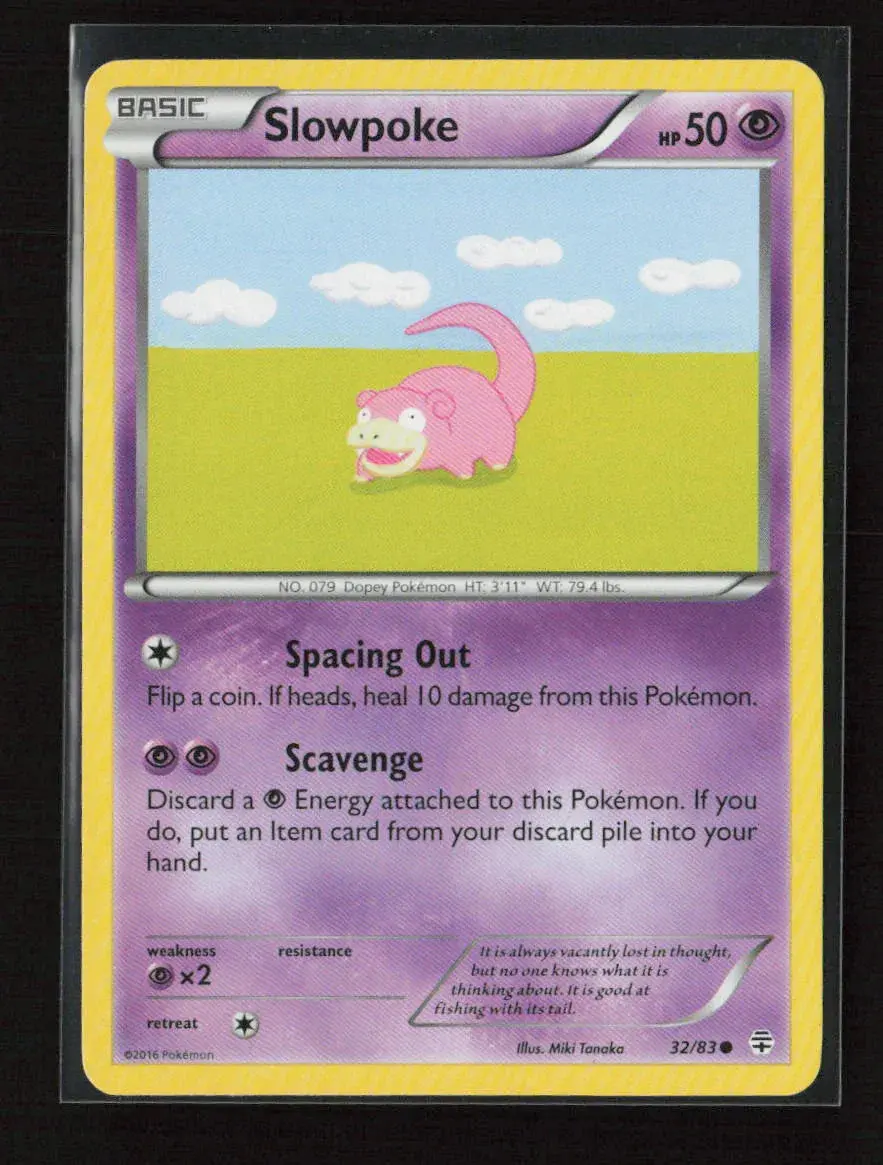 Slowpoke Common Generations 32/83 Lp 1