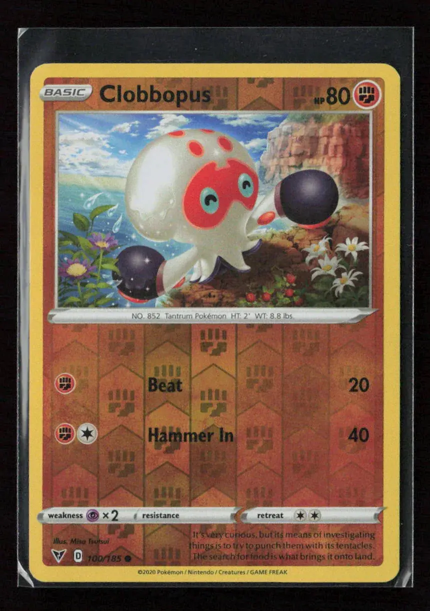 Clobbopus Common Swsh04: Vivid Voltage 100/185 Lp 1
