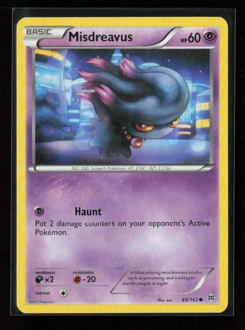 Misdreavus Common Xy - Breakthrough 65/162 Lp 1