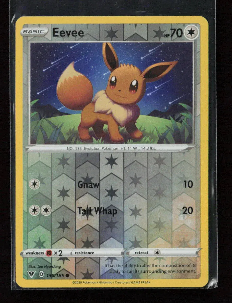 Eevee Common Swsh04: Vivid Voltage 130/185 Lp 1