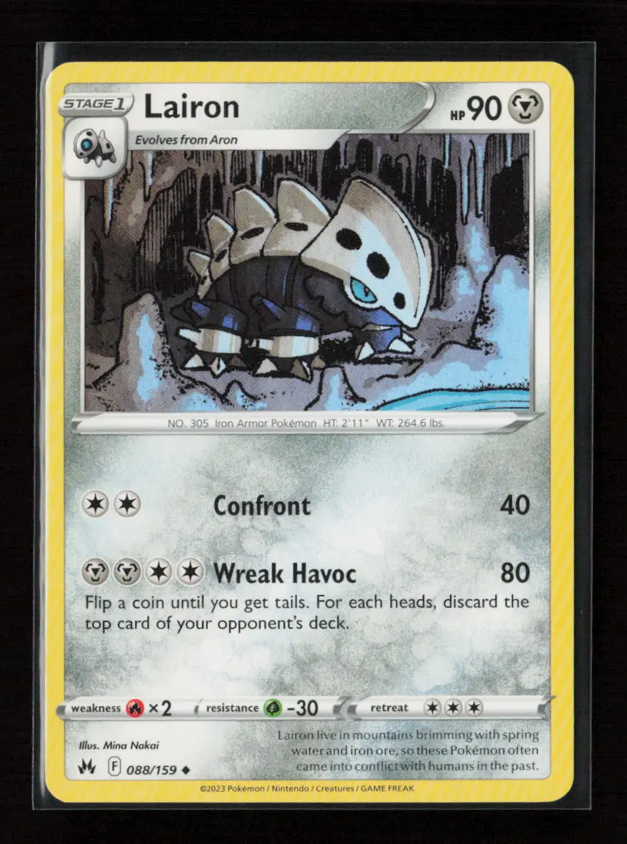 Lairon Uncommon Crown Zenith 088/159 Lp 1