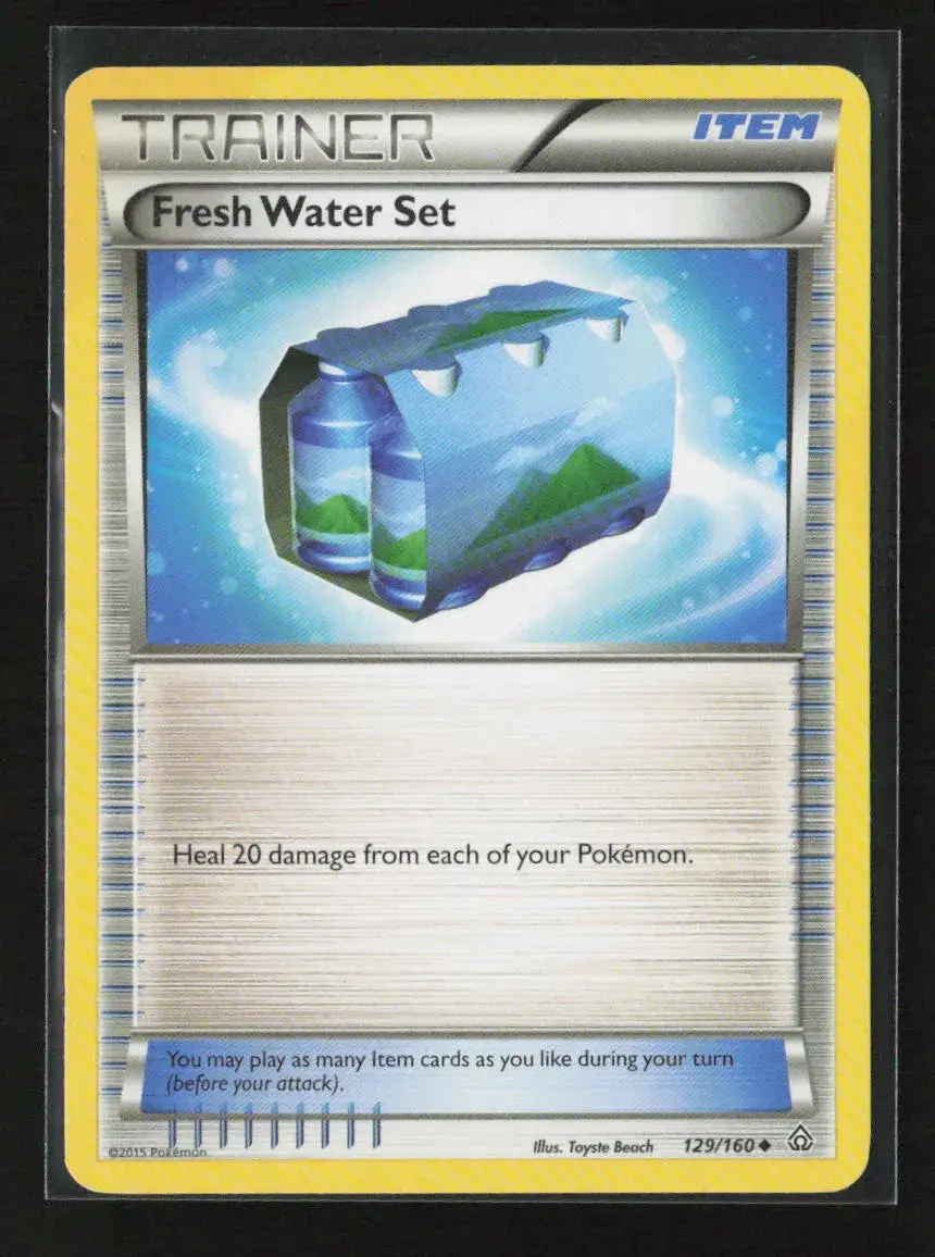 Fresh Water Set Uncommon Xy - Primal Clash 129/160 Mp 1
