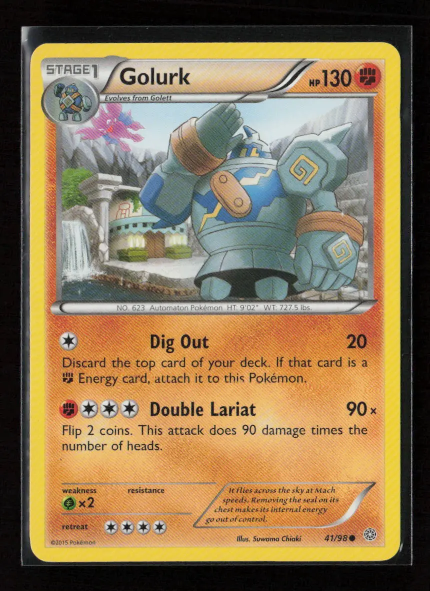 Golurk (41) Common Xy - Ancient Origins 41/98 Lp 1