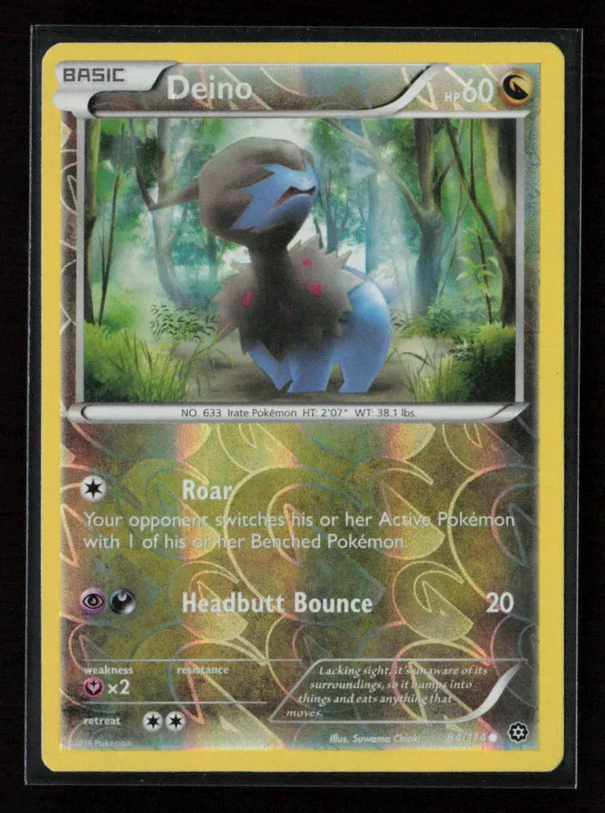 Deino Common Xy - Steam Siege 84/114 Lp 1