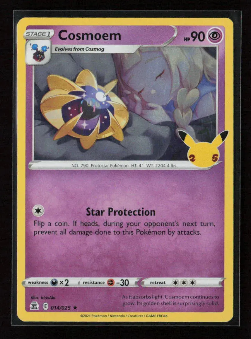 Cosmoem Holo Rare Celebrations 014/025 Nm 1