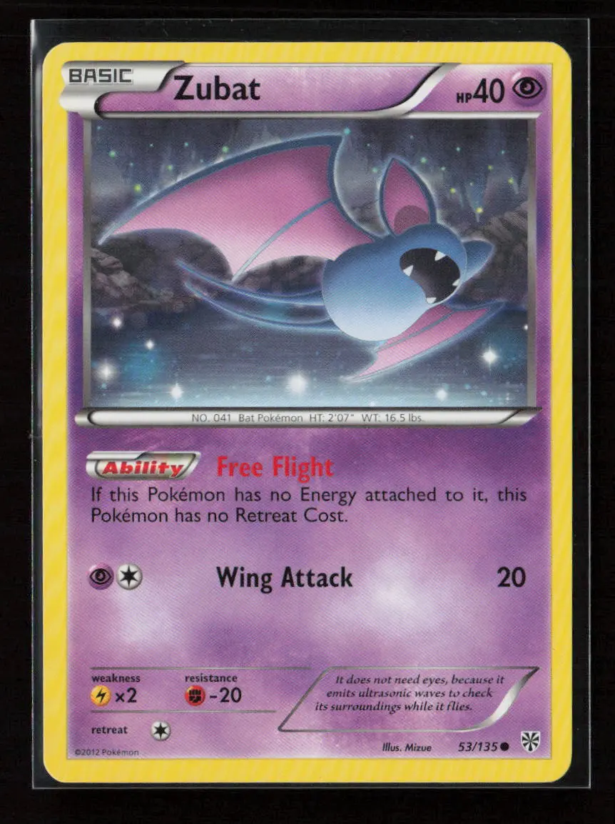 Zubat (53) Common Plasma Storm 53/135 Nm 1