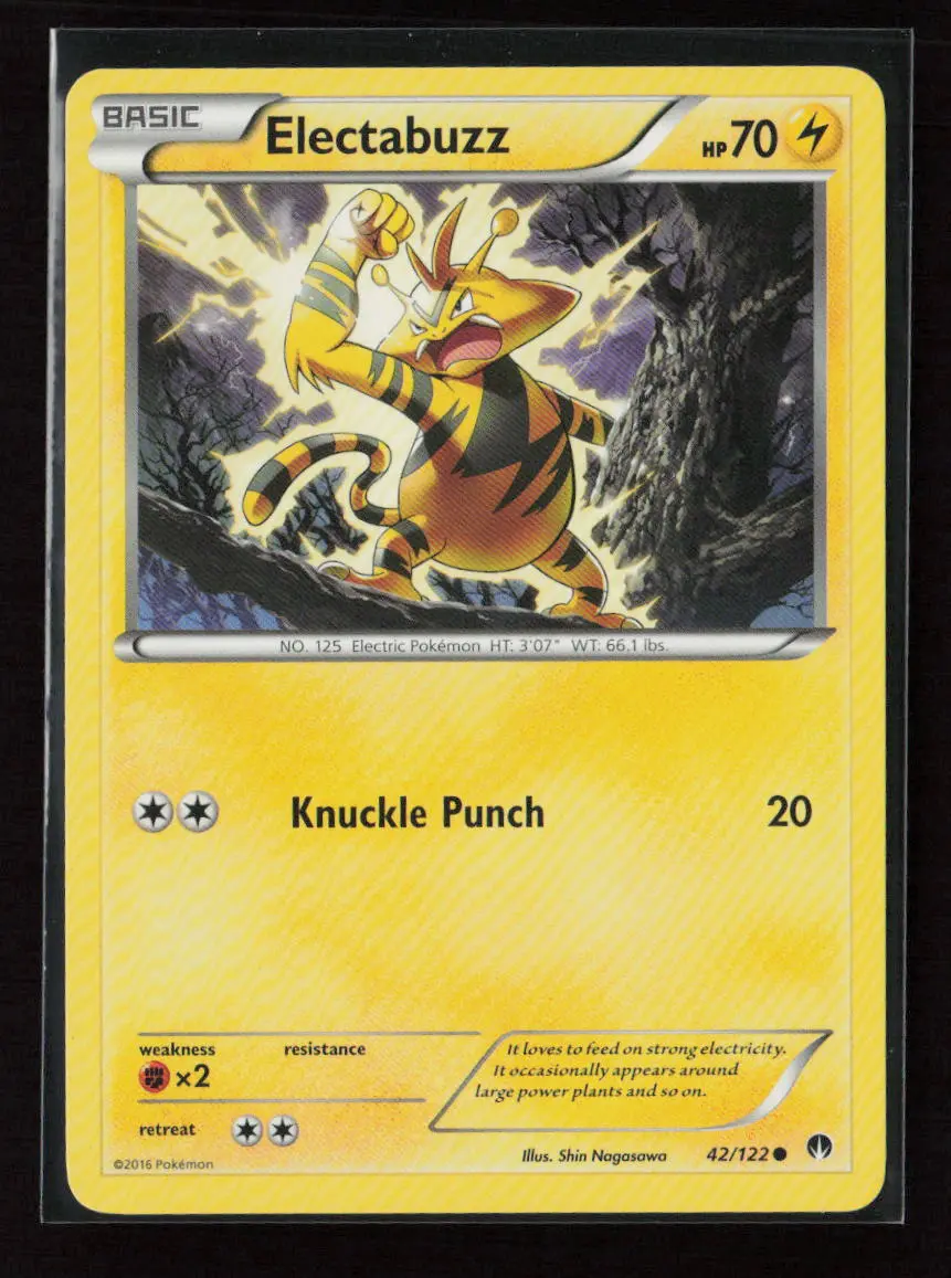 Electabuzz Common Xy - Breakpoint 42/122 Lp 1