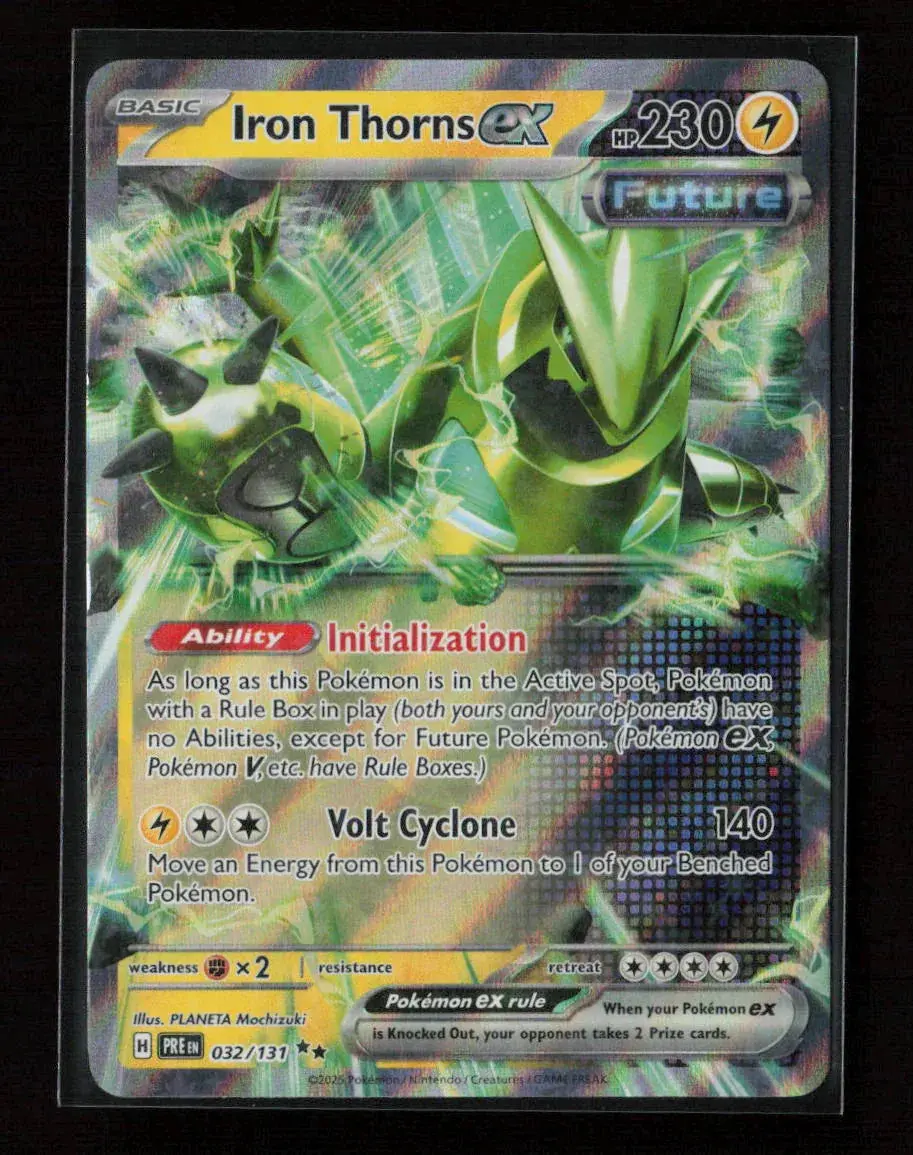 Iron Thorns Ex Double Rare Sv: Prismatic Evolutions 032/131 Nm 1