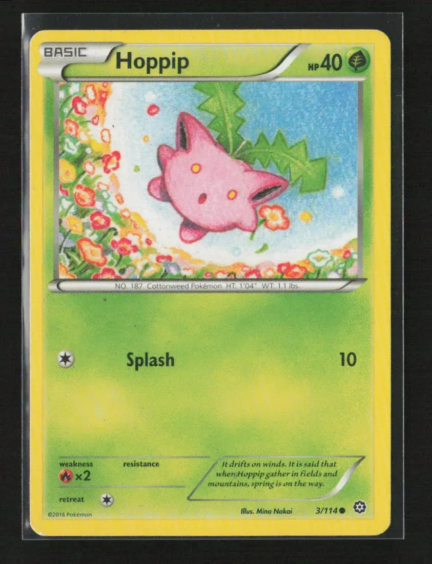 Hoppip Common Xy - Steam Siege 3/114 Mp 1