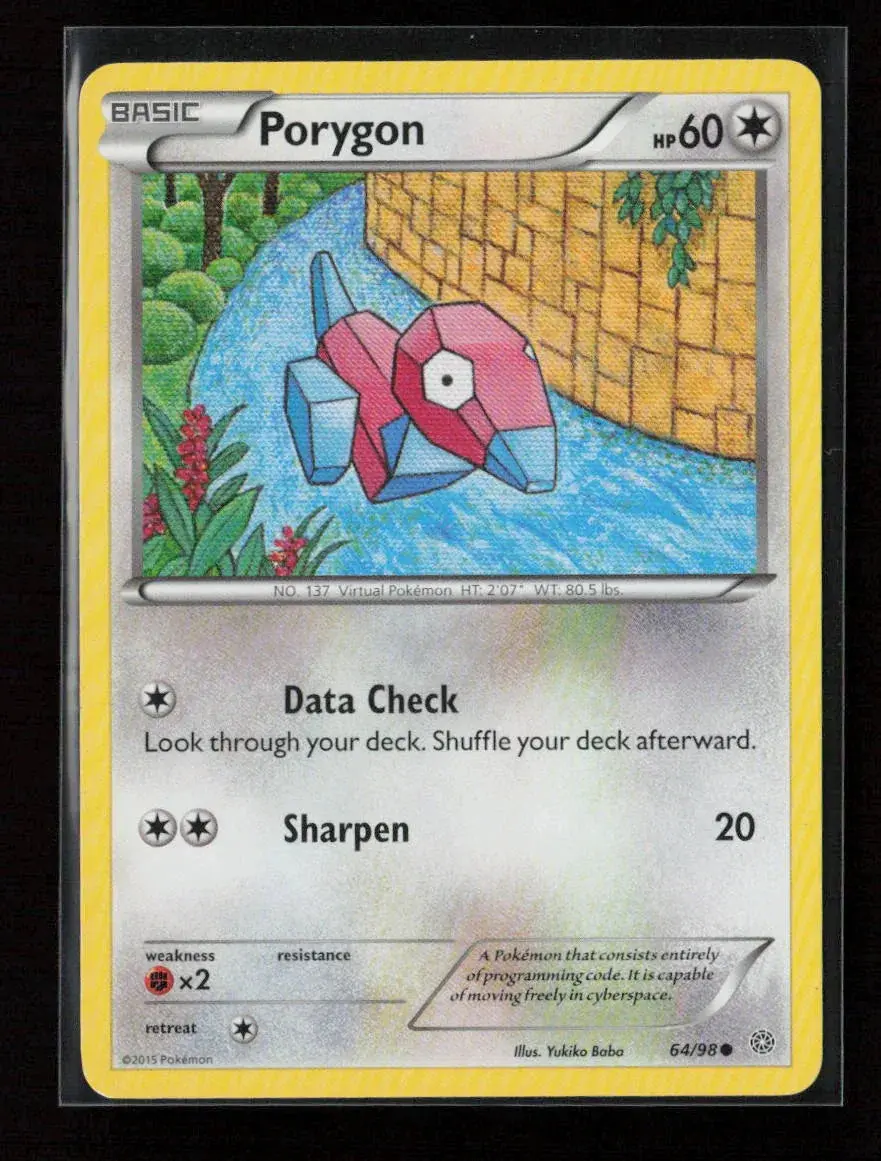 Porygon Common Xy - Ancient Origins 64/98 Lp 1