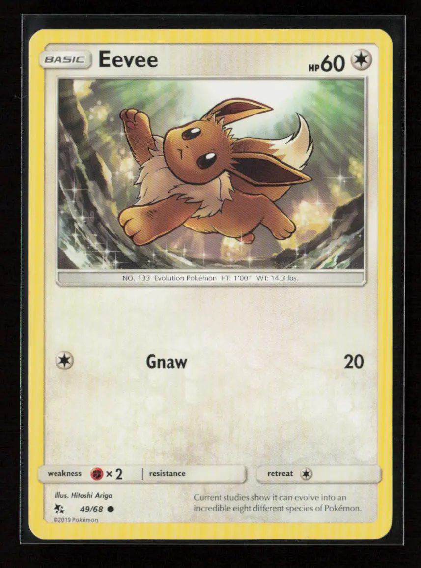 Eevee (49) Common Hidden Fates 49/68 Nm 1