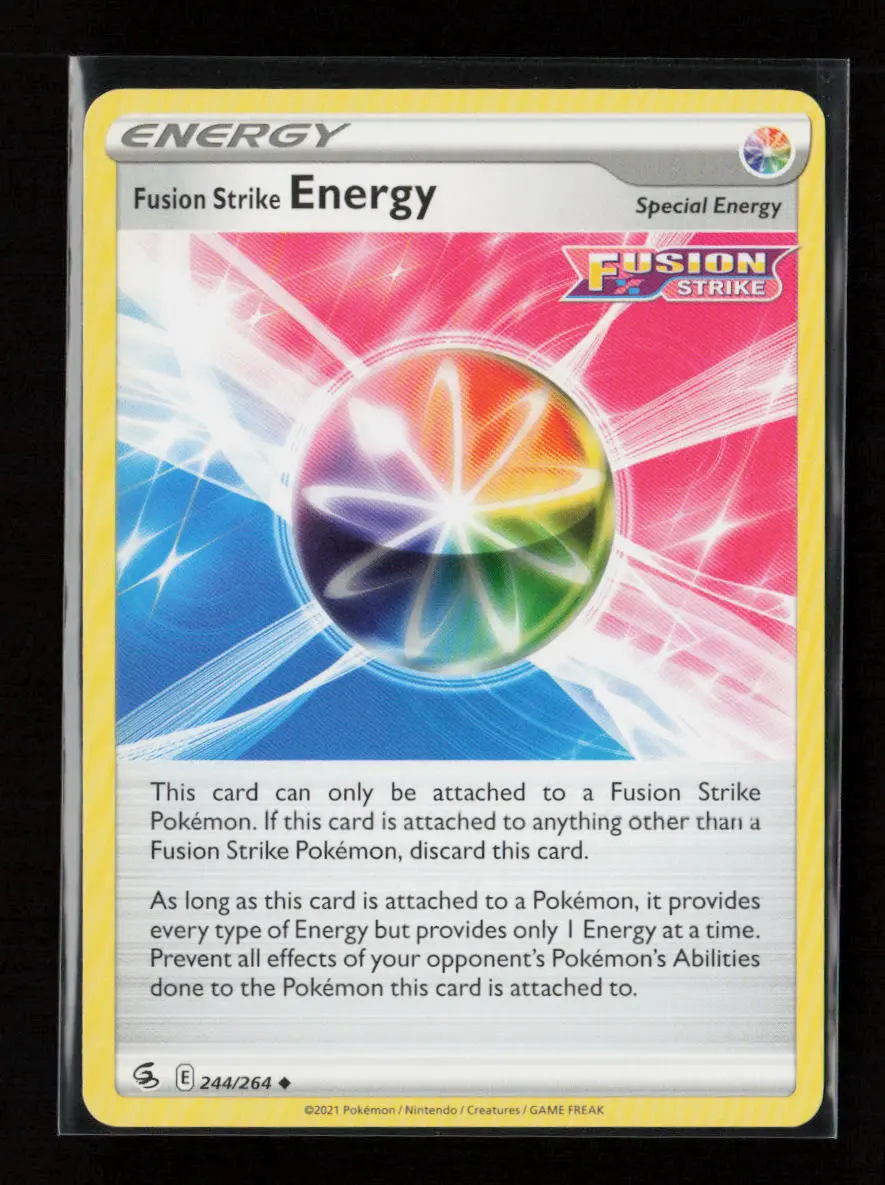 Fusion Strike Energy Uncommon Swsh08: Fusion Strike 244/264 Lp 1