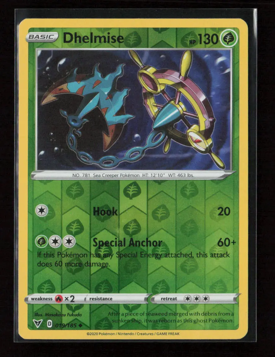 Dhelmise Uncommon Swsh04: Vivid Voltage 019/185 Nm 1