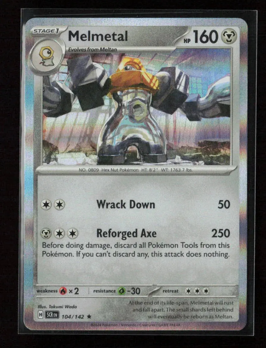 Melmetal Rare Sv07: Stellar Crown 104/142 Nm 1