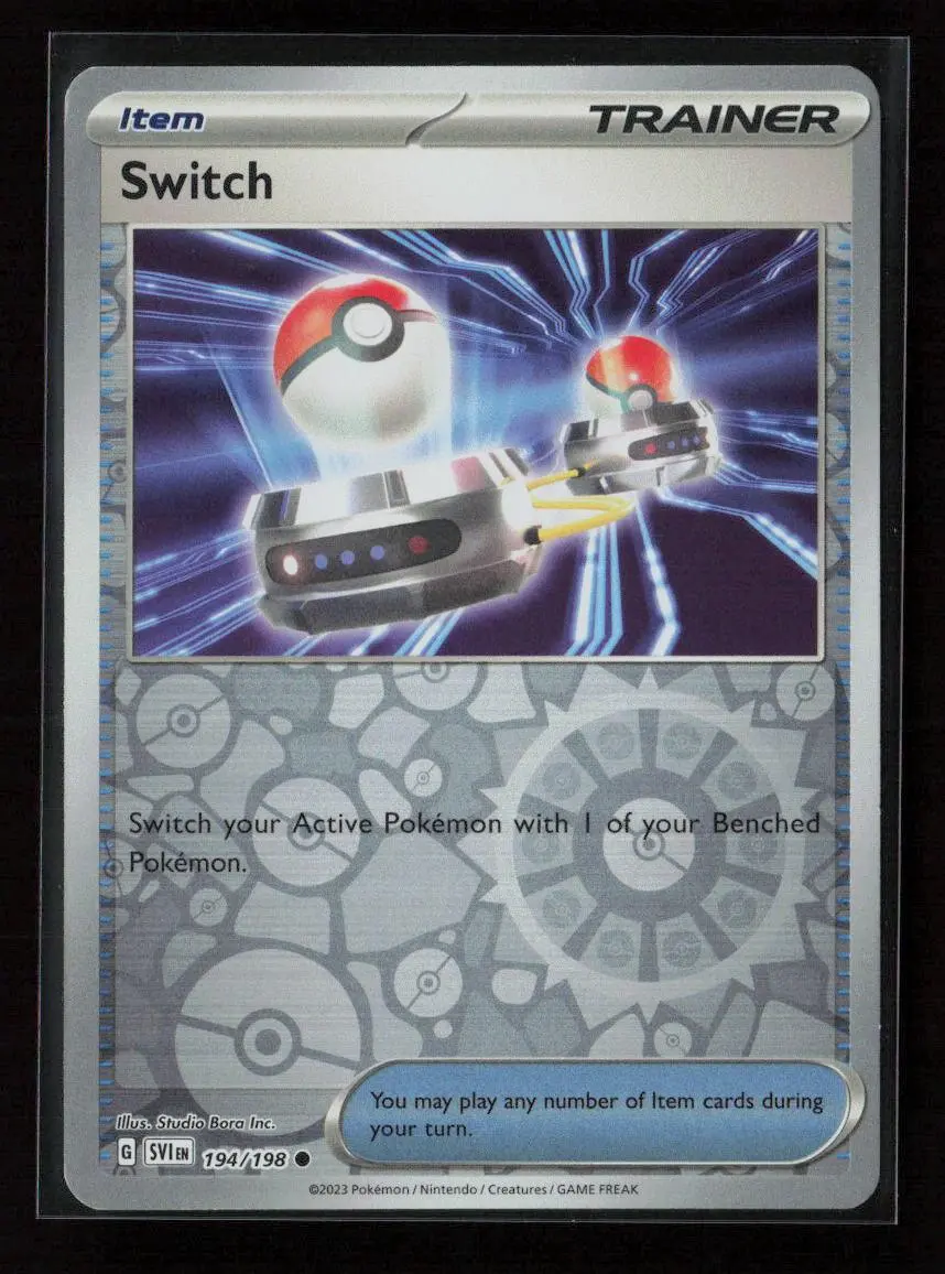 Switch Common Sv01: Scarlet & Violet Base Set 194/198 Nm 1