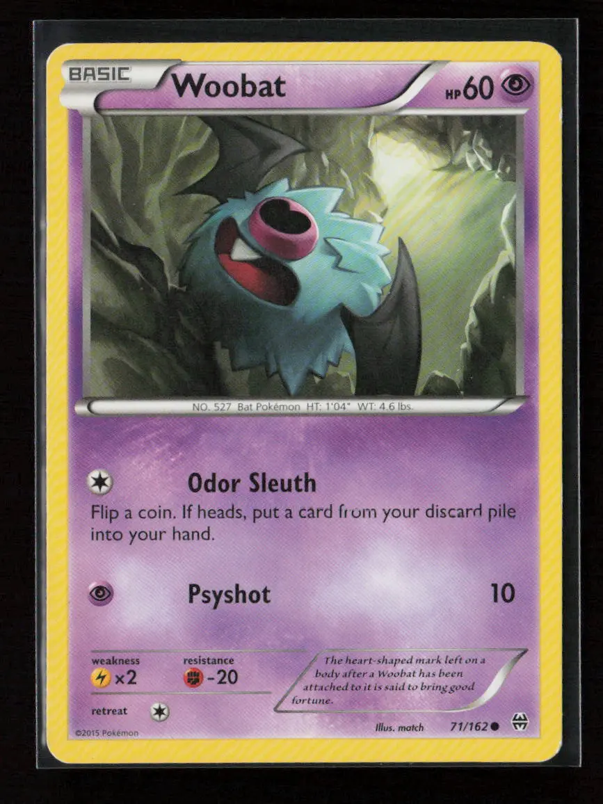 Woobat Common Xy - Breakthrough 71/162 Lp 1