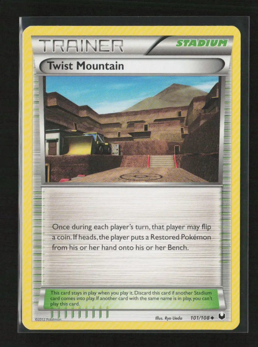 Twist Mountain Uncommon Dark Explorers 101/108 Nm 1