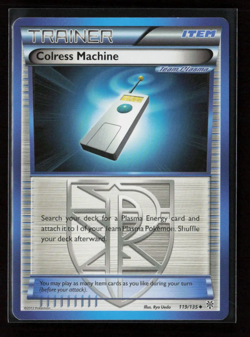 Colress Machine (Team Plasma) Uncommon Plasma Storm 119/135 Nm 1