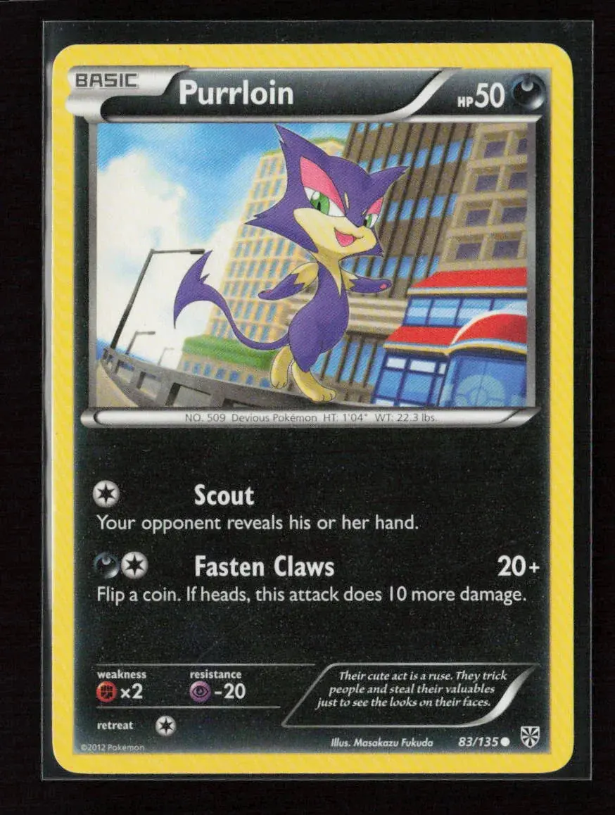 Purrloin (83) Common Plasma Storm 83/135 Lp 1
