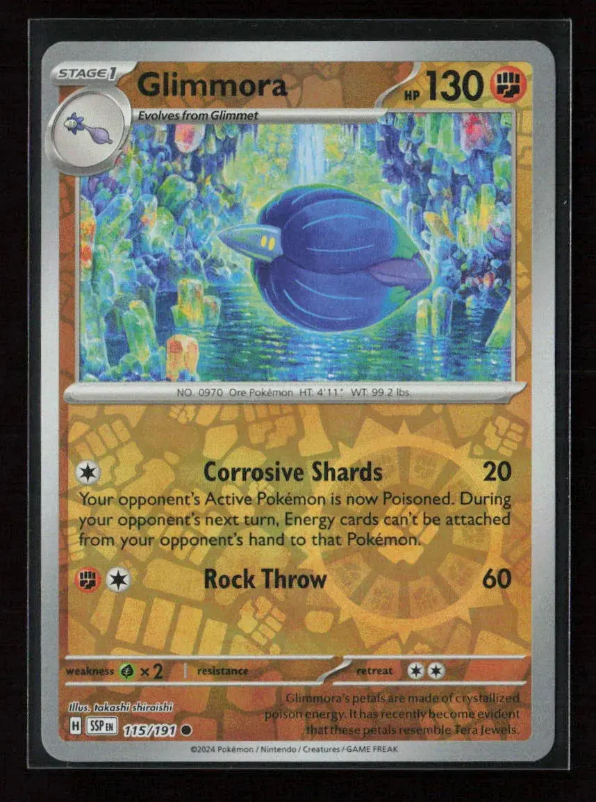 Glimmora Common Sv08: Surging Sparks 115/191 Nm 1