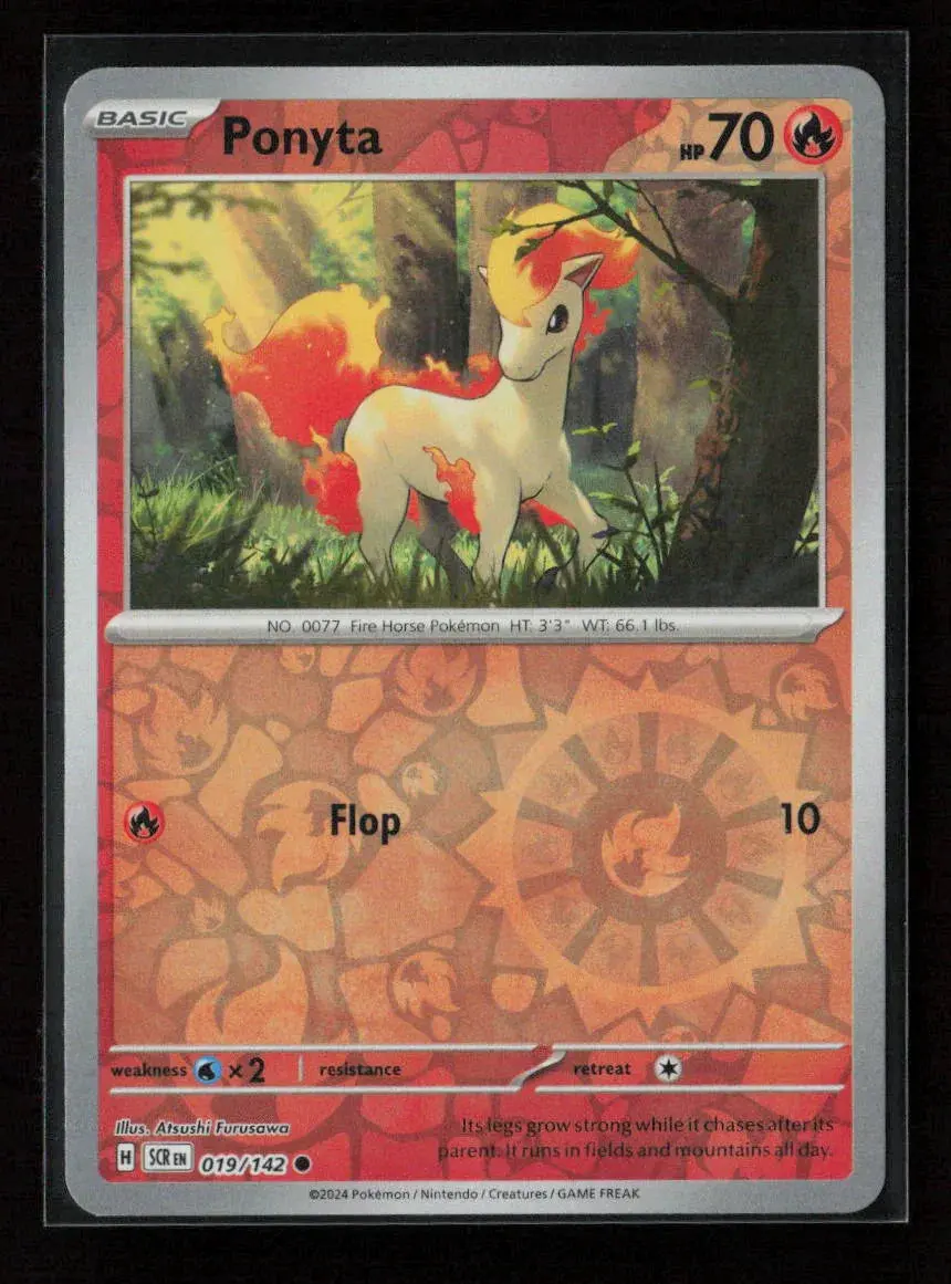 Ponyta Common Sv07: Stellar Crown 019/142 Nm 1