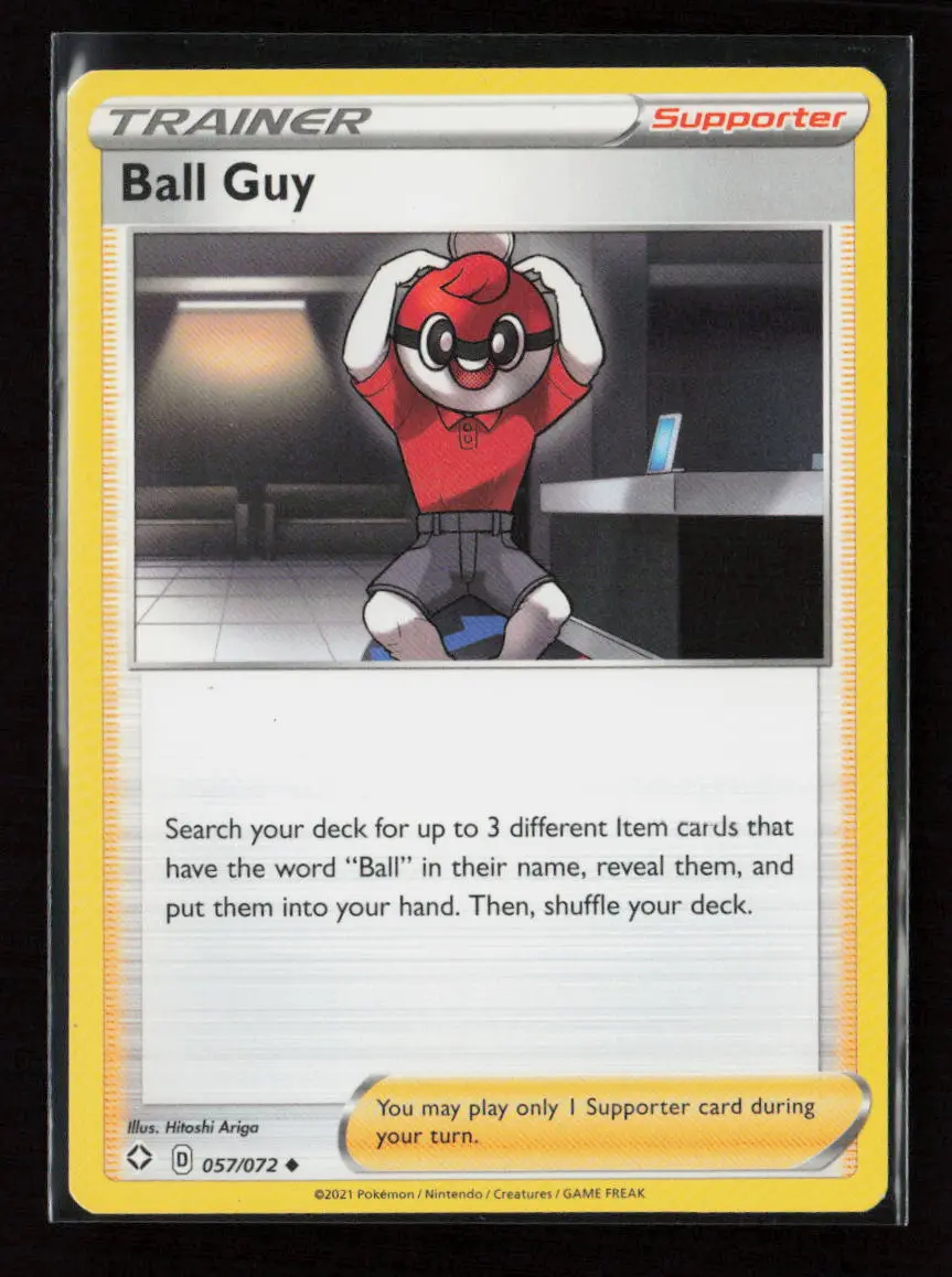 Ball Guy Uncommon Shining Fates 057/072 Lp 1