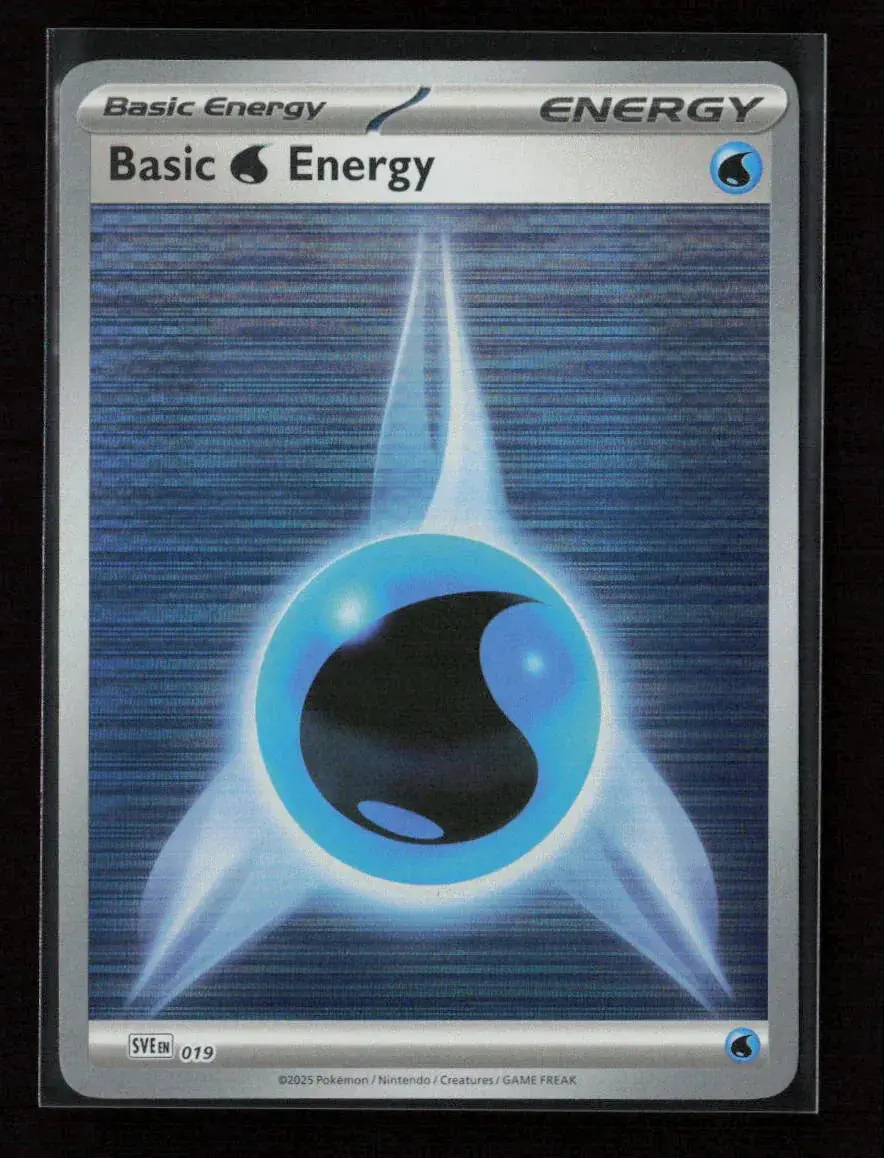 Basic Water Energy - Common Sve: Scarlet & Violet Energies 019 Nm 1