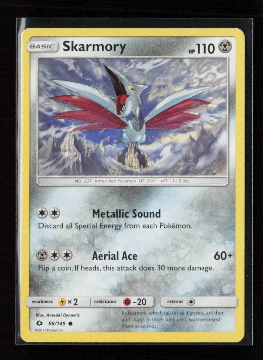 Skarmory Common Sm Base Set 88/149 Lp 1