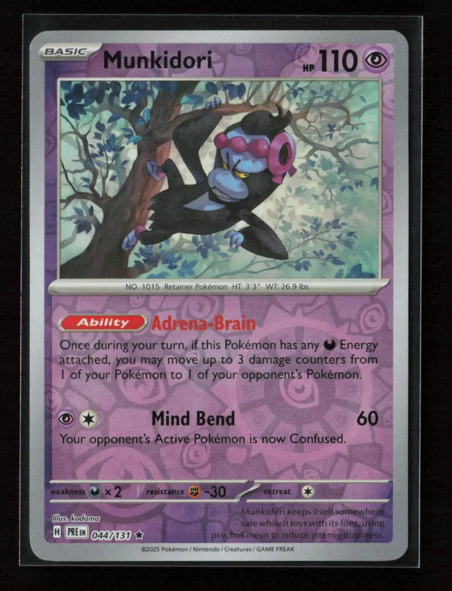 Munkidori Rare Sv: Prismatic Evolutions 044/131 Nm 1