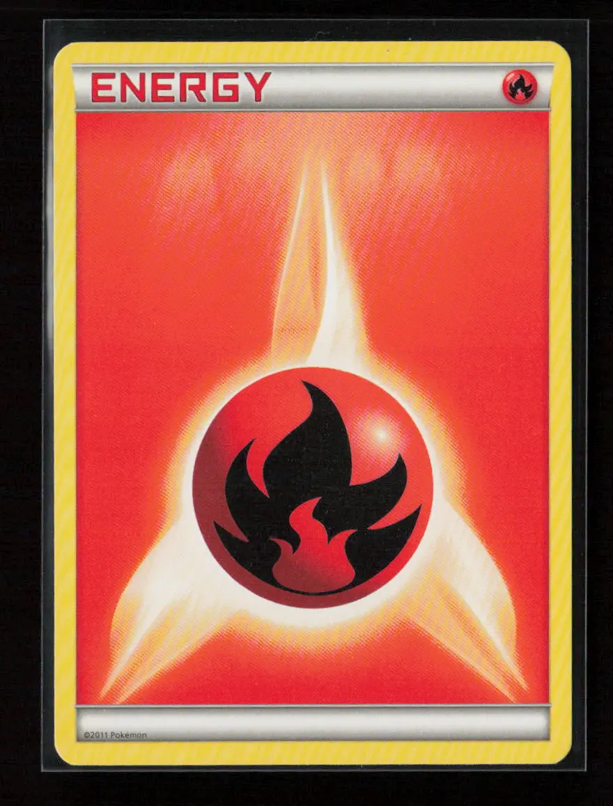 Fire Energy (2011 Unnumbered) Promo League & Championship Cards Nm 1